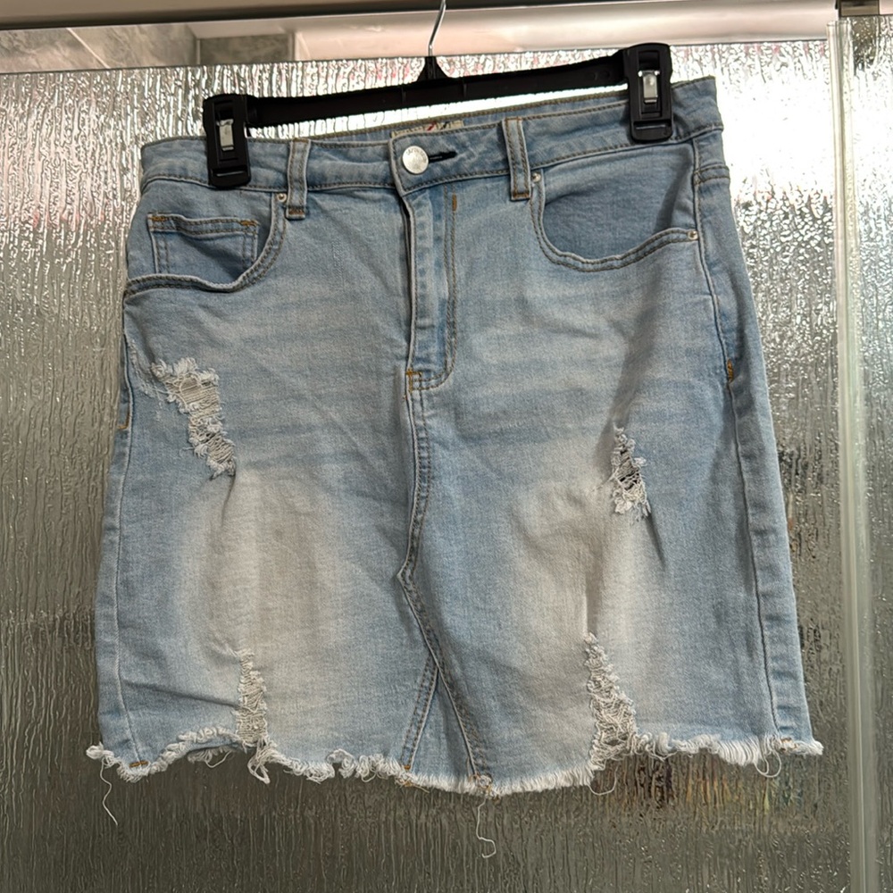 Denim skirt